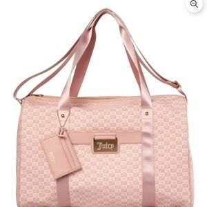 Juicy Couture Miss Juicy Weekender Pink Diamond Travel Bag
